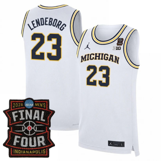 Michigan Wolverines Final Four 25/26 Collector's Stitched Jersey