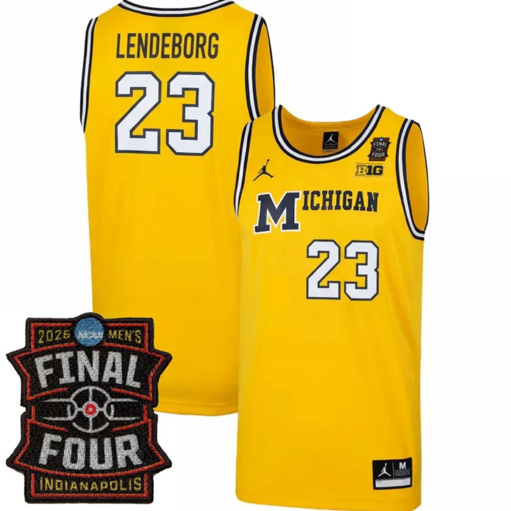 Michigan Wolverines Final Four 25/26 Collector's Stitched Jersey