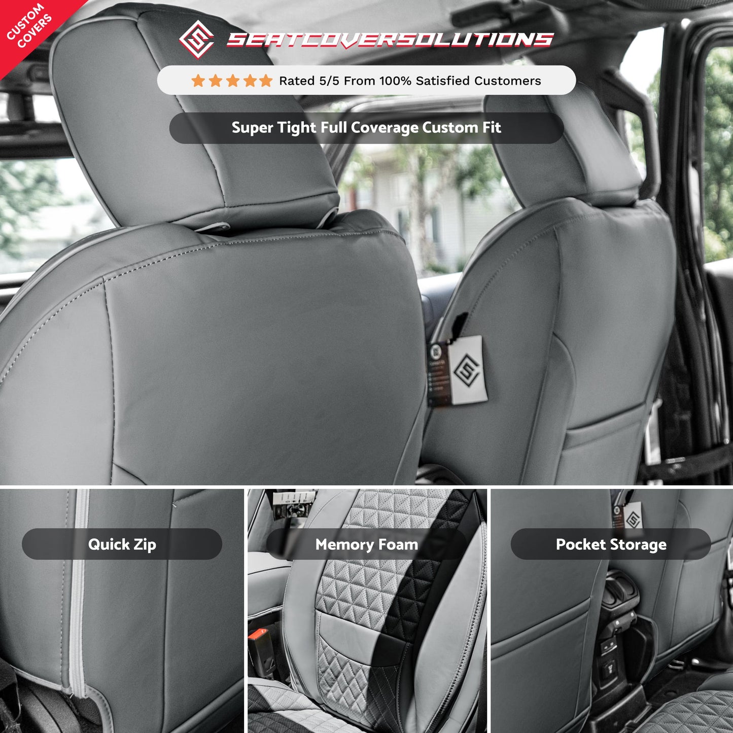 Custom Luxury Seat Covers